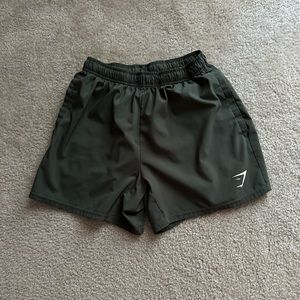 5” Core Olive Gymshark Shorts